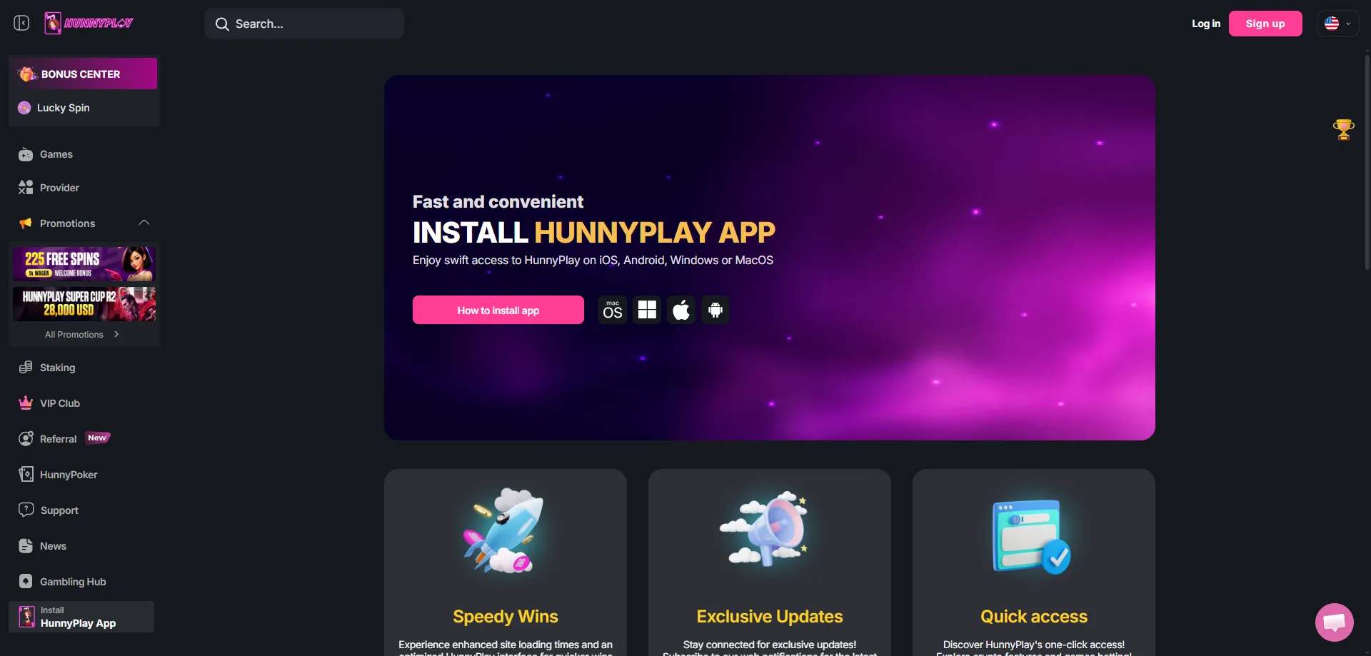 Hunnyplay Casino sports betting — live odds and virtual sports